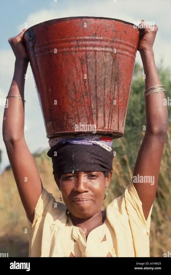 mujer-con-un-cubo-de-agua-sobre-su-cabeza-en-el-distrito-de-babati-en-tanzania-a1hm25.webp